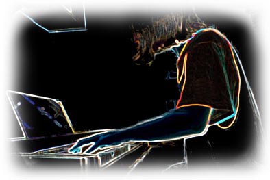 Roni at the piano